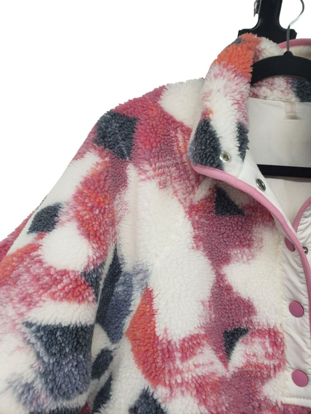 Free People FP Movement Hit the Slopes Mystic Meadow Fleece Sherpa Jacket S - Picture 9 of 16